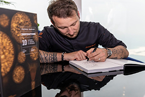 Francois Daubinet at Chef Middle East’s Artistry, A Pastry Creative Breakout event