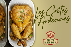 Les Crêtes d'Ardennes Cornfed Chicken