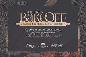 Chef Middle East launches The Great Bake-Off Challenge for bakers across the region.